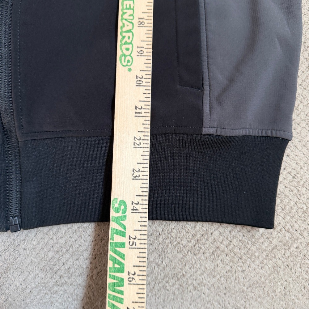 Vintage 2000s Ferrari Scuderia Full Zip Softshell Racing Jacket Black Grey M - Picture 5 of 6